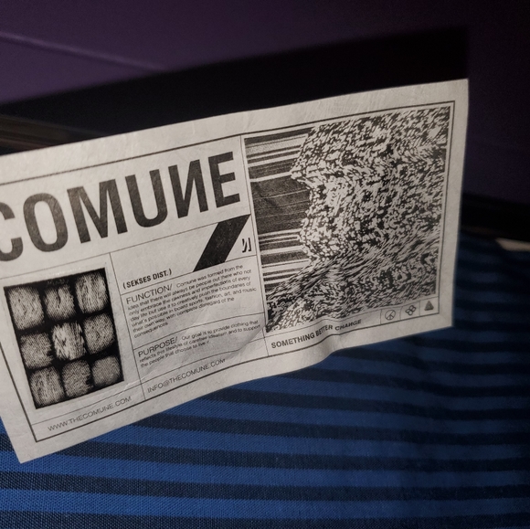 Commune Mens Short Sleeve Button Down Shirt XL NWT - Picture 2 of 7